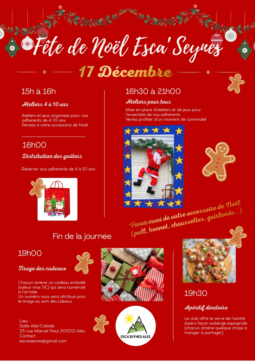 Fête de Noël 17/12