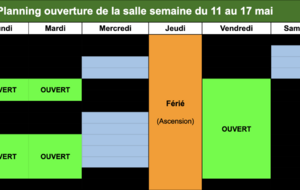 Ouverture exceptionnelle de la salle Alès'Calade le vendredi 15 mai après-midi