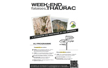 Week-End Grimpe au Thaurac